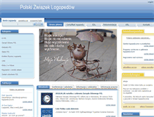 Tablet Screenshot of logopeda.org.pl